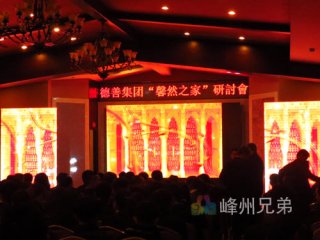 2014-12-26成都德善集团馨然之家研论会节目演出